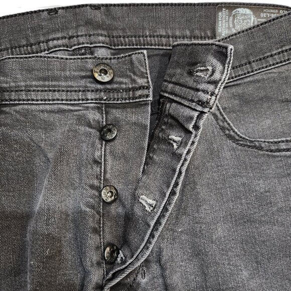 Diesel Tepphar-M Slim Carrot Jeans Men’s Black Button Fly Stretch W36-L30 - Picture 4 of 10